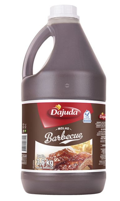 MOLHO BARBECUE DAJUDA GALÃO 3,6KG