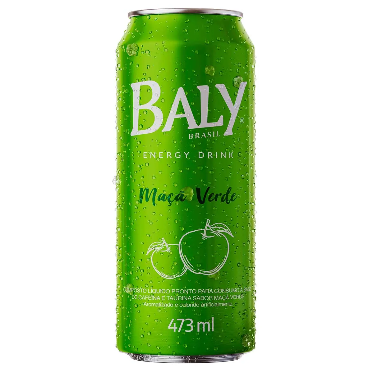 ENERGETICO BALY 473ML BRASIL MACA VERDE