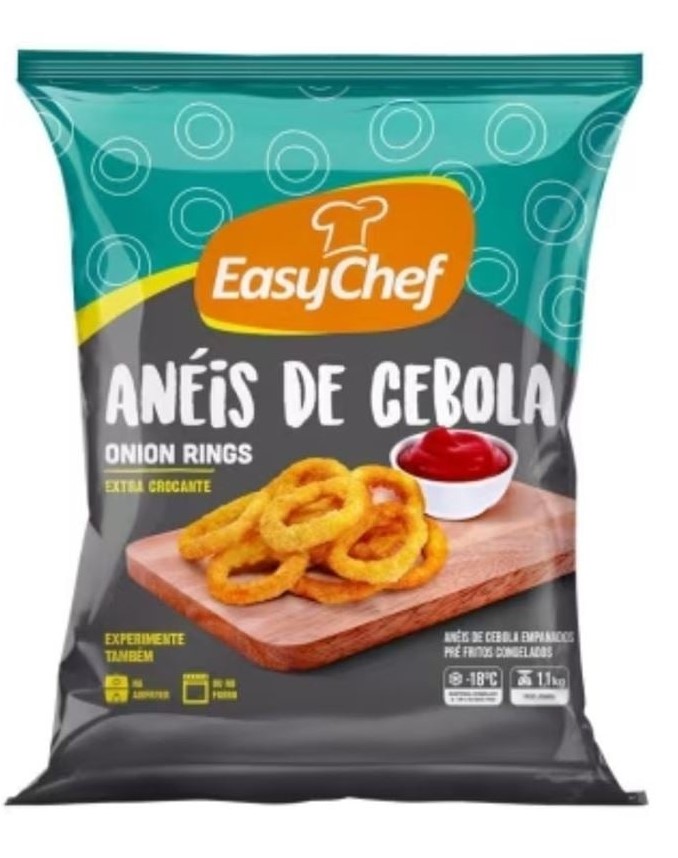 ANEIS DE CEBOLA EASYCHEF PCT 1,100KG