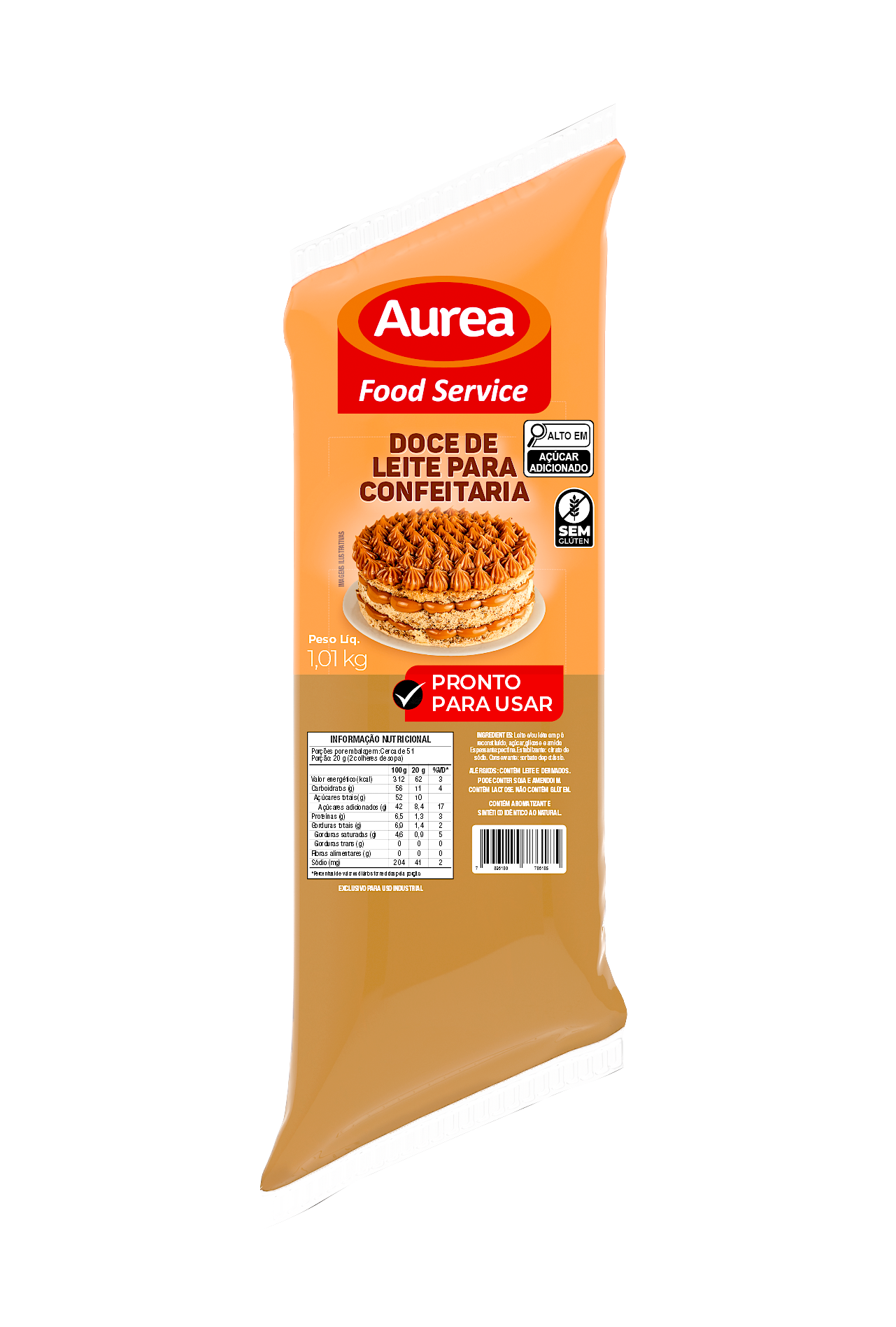 DOCE DE LEITE CONFEITARIA AUREA BISN. 1,01KG