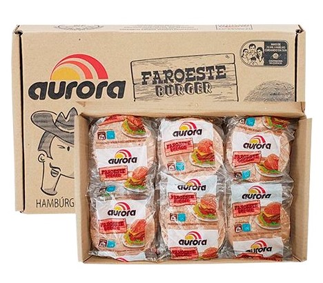 HAMBURGUER AURORA FAROEST CX 36X56GR
