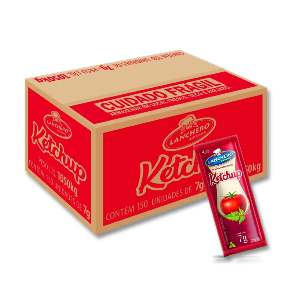 KETCHUP SACHE LANCHERO 150X7G