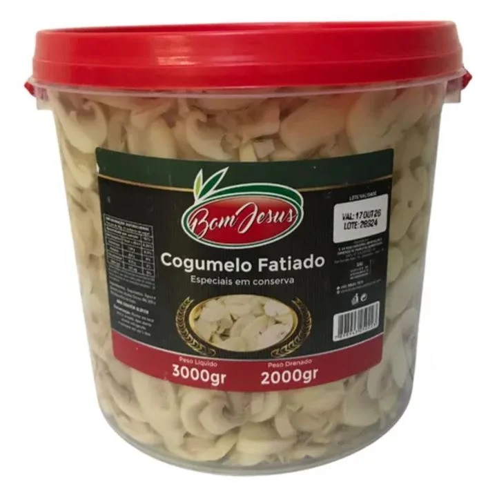 COGUMELO CHAMP FATIADO BOM JESUS BD 2KG