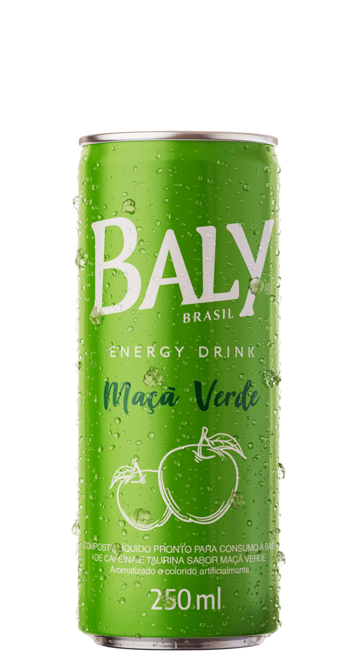 ENERGETICO BALY 250ML BRASIL MACA VERDE
