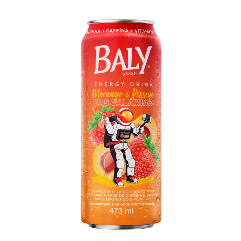ENERGETICO BALY 473ML BRASIL MORANGO E PESSEGO