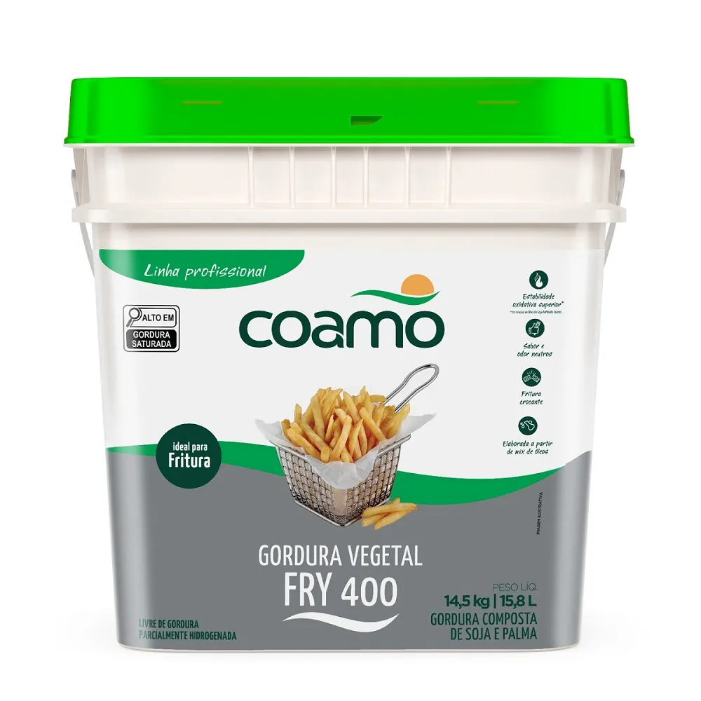 GORDURA VEGETAL COAMO FRY BALDE 14,5 KG